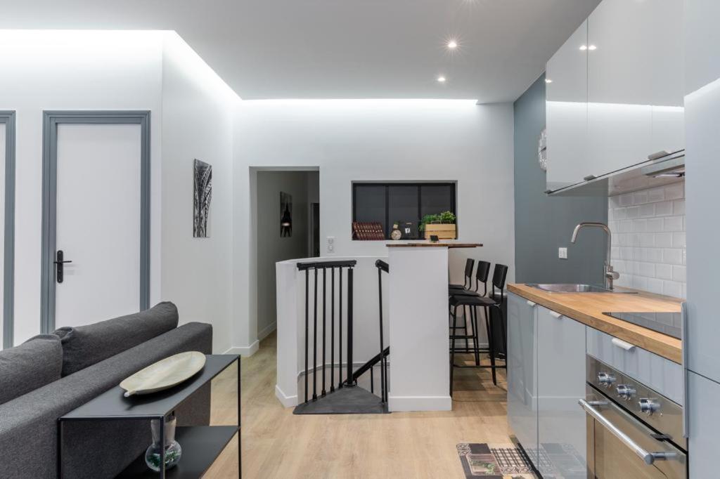 Hsh Batignolles Sauffroy Charming Apartment 8P Париж Экстерьер фото